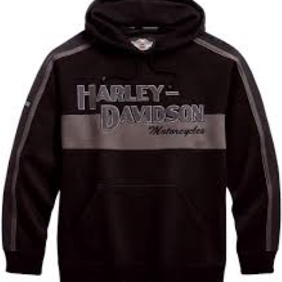 Harley-Davidson Other - Harley-Davidson Men's Black and Gray Sweatshirt